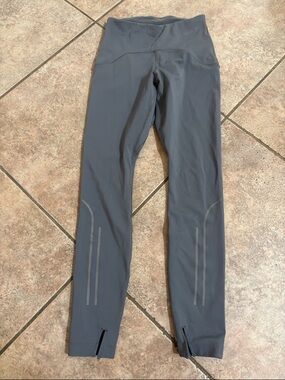 Nike Dri-FIT Dry-Tech Active Leggings in Charcoal Gray